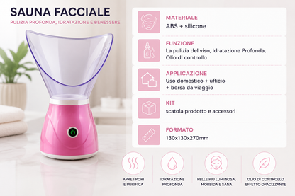 GlowMist™ - Sauna facciale